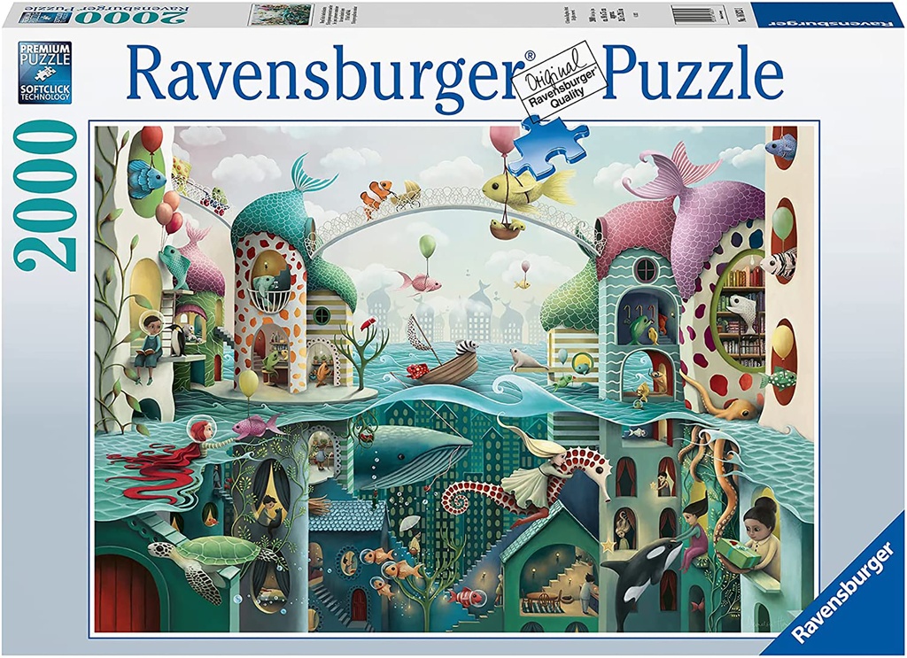 PUZZLE 2000P-SI LES POISSONS POUVAIENT MARCHER 16823 J23