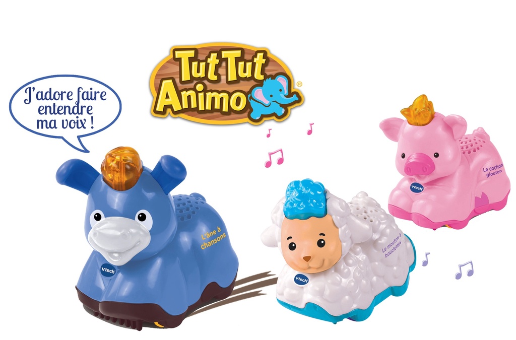 TUT TUT ANIMO-COFFRET TRIO FERME 215335  VTECH