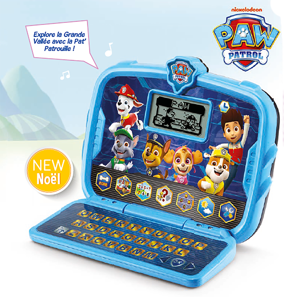 PAT PATROUILLE-MON ORDI TABLETTE EDUCATIF 530305 J25