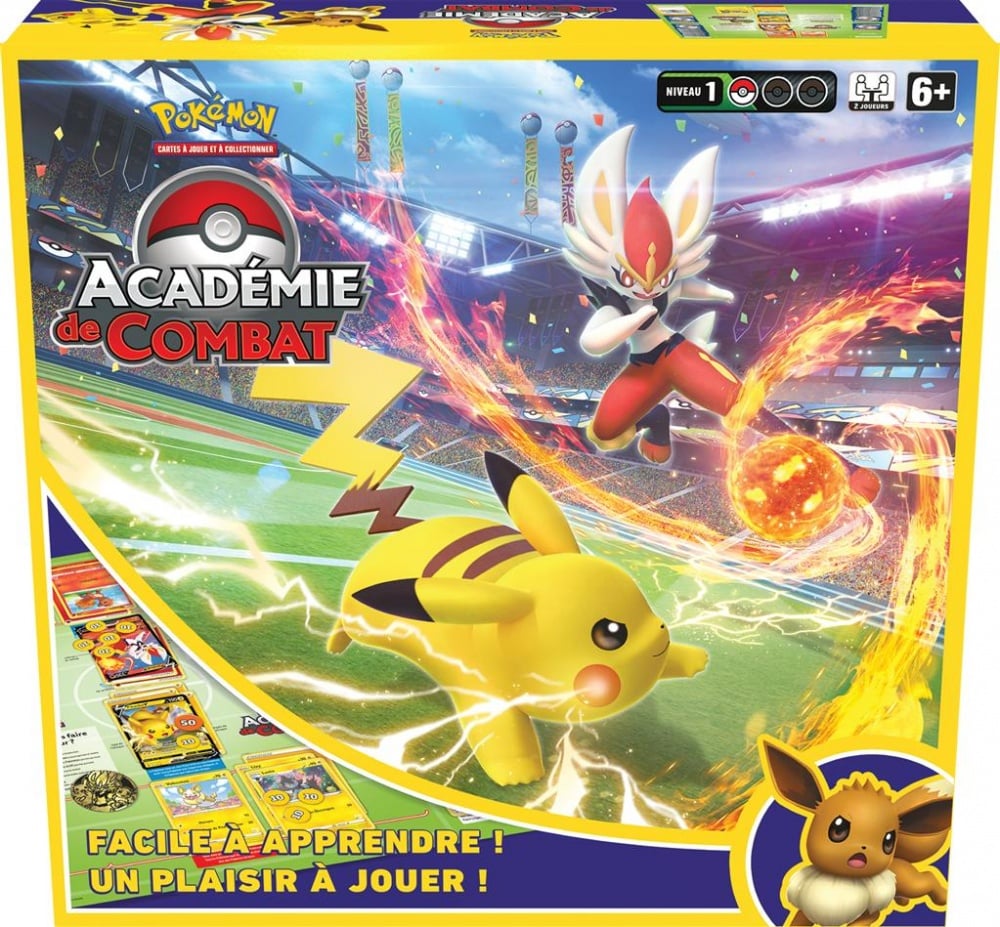 POKÉMON : COFFRET ACADÉMIE DE COMBAT POPOKJS03 J24 SAJOU MCA