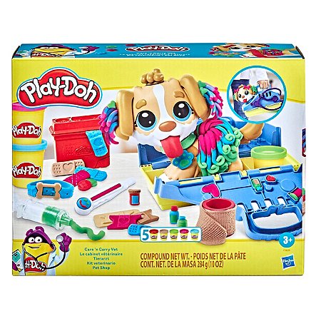 PLAY-DOH, COFFRET LE CABINET VÉTÉRINAIRE F36395LO  J26