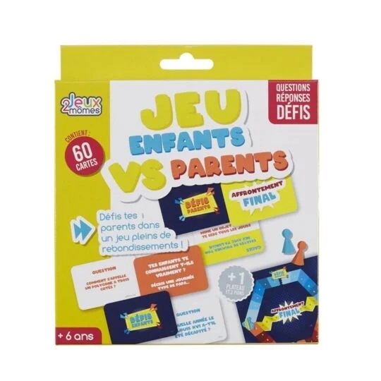 JEU DES DEFIS PARENTS ENFANTS EA10315