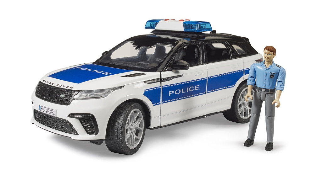 Véhicule Range Rover Velar Police avec policier 2890  J23