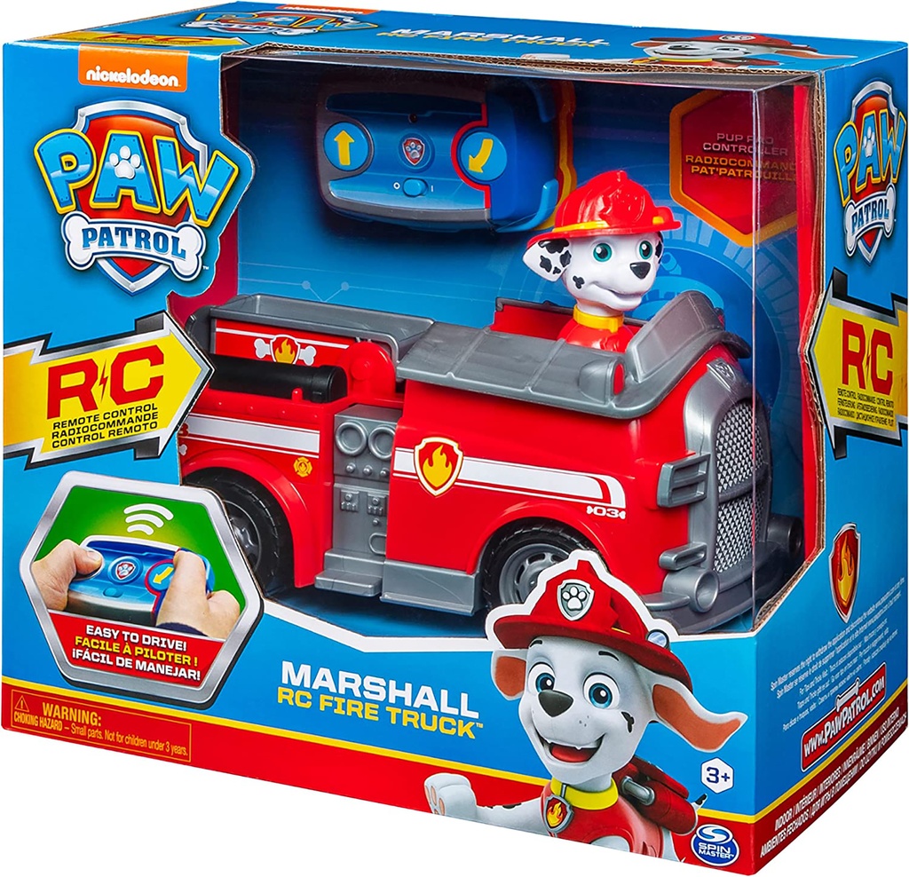 [226982SPI] VEHICULE RC MARCUS La Pat' Patrouille 6054195  J26