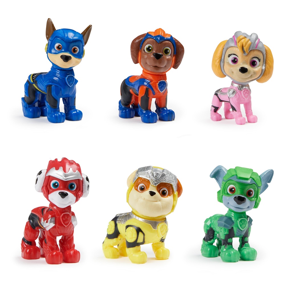 [223983SPI] MULTIPACK FIGURINES La Pat' Patrouille The Mighty Movie (assort) 6067029  J23