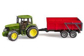 [226858BRU] TRACTEUR REMORQUE JOHN DEERE 02057 J26 bruder
