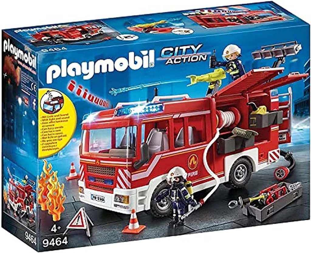 [224788PLA] fourgon d intervention des pompiers 9464  J24 playmobil
