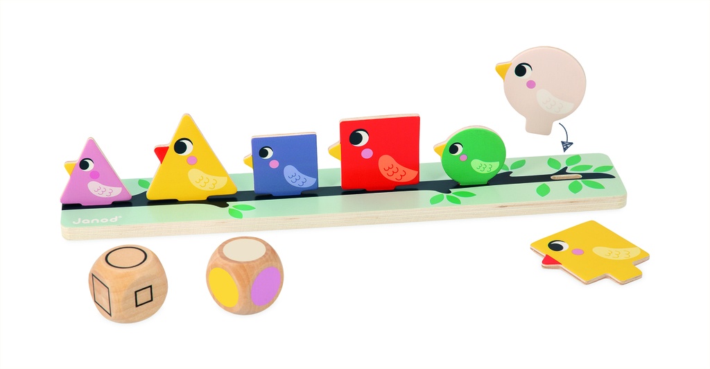 TRI DES FORMES, COULEURS ET TAILLES - OISEAUX J05089  J23