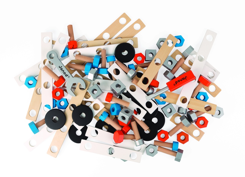 [223341JUR] BARIL BRICO'KIDS 50 PIECES J06480  J23