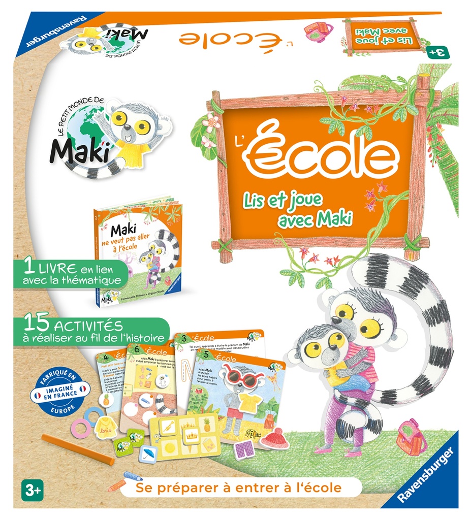 LIS ET JOUE AVEC MAKI - L'ÉCOLE 00022356  J24