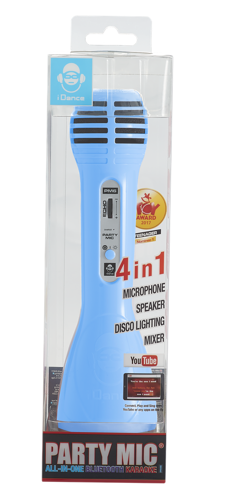 MICROPHONE TOUT EN UN - BLUETOOTH & KARAOKE -  PM6BL  J23