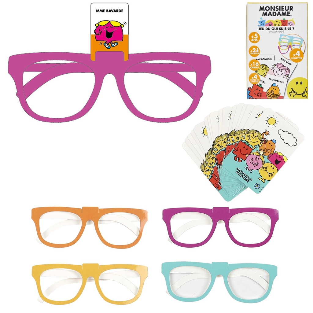 JEU QUI SUIS JE MR MME MM3308