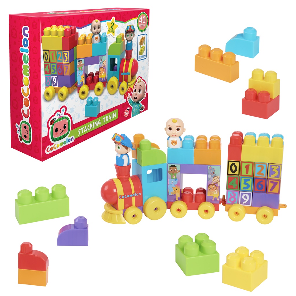 CoComelon -Coffret Train 40 Pieces CCM07  J23