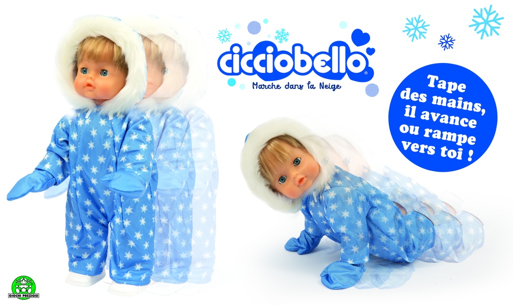 CIcciobello MARCHE DANS LA NEIGE CCBD6  J23