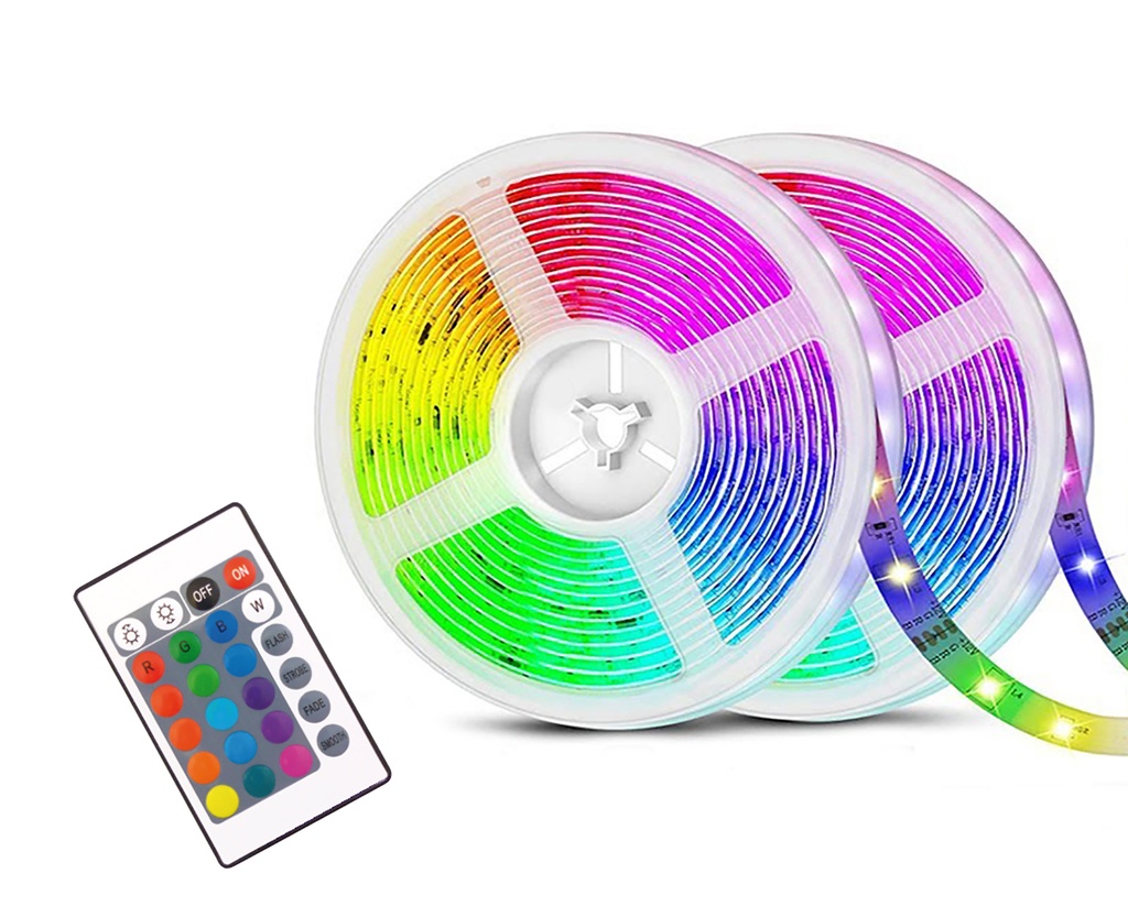 BANDE RUBAN RGB 10 METRES RGBAND05 J25