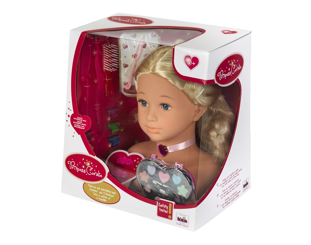 Princess Coralie "Sophia" - Tête à coiffer et à maquiller  5240  J24