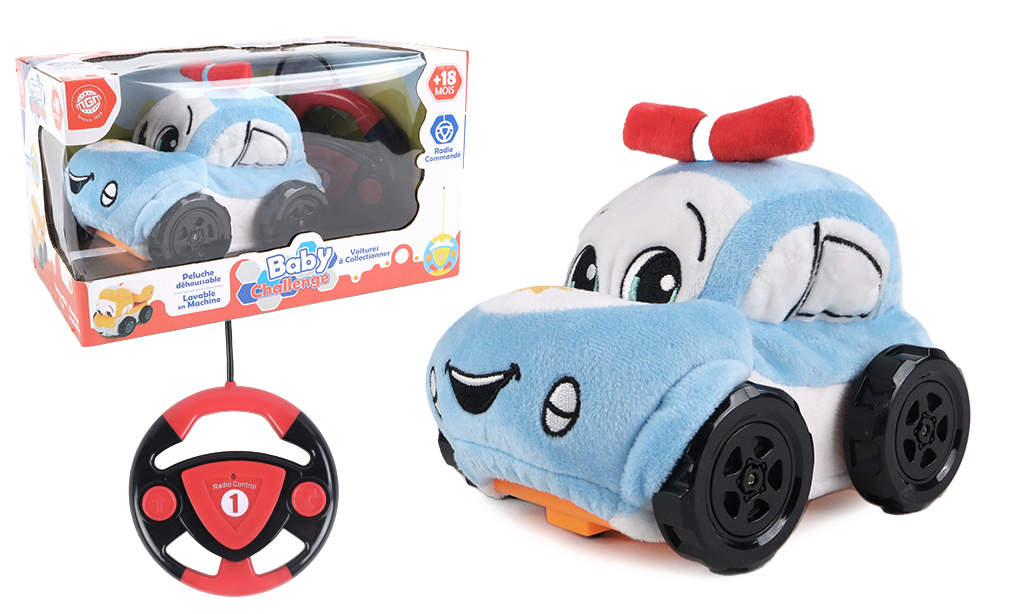 R/cde voiture peluche 51041  J24