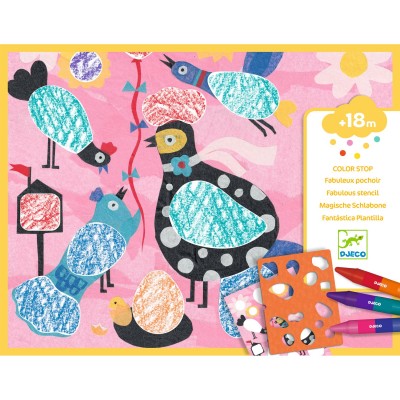 COLORIAGE POUR LES PETITS DJECO DJE08993