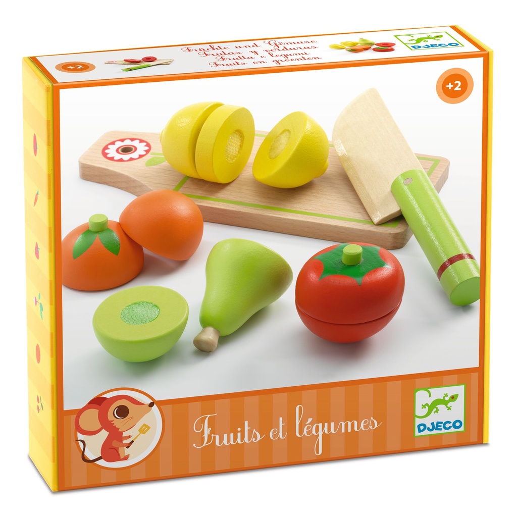 FRUITS AND VEGETABLES DJECO DJ06526