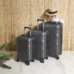 VALISE LONDRES GRISE X3 35L 66L 104L  VO0006 