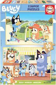 PUZZLE 2*50 BLUEY 19408