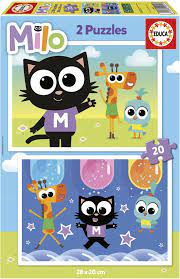 PUZZLE 2*20P MILO 19541