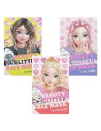 TOP MODEL MASQUE EN TISSU PAILLETE 12825