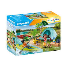 FAMILLE ET TENTE   71425  J24  PLAYMOBIL