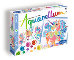 AQUARELLUM JUNIOR - LICORNES     6507  J24 SAJOU