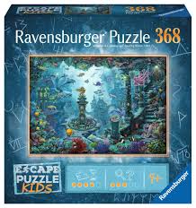 ESCAPE PUZZLE KIDS AU ROYAUME SOUS MARIN 00013395 J24 SAJOU