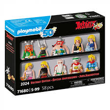ASTERIX CESAR IRREDUCTIBLES GAULOIS PLAYMOBIL 71680 J24 SAJOU