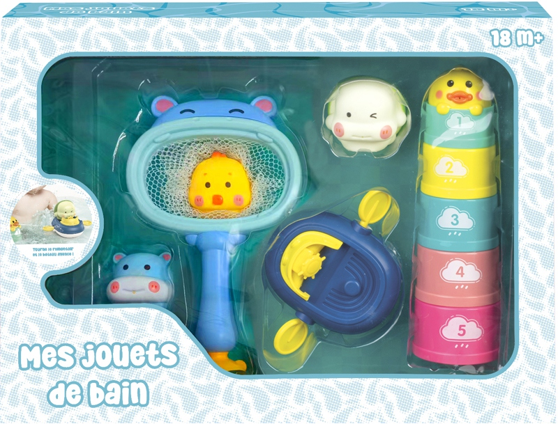 [A2402182] A2402182 ENSEMBLE 10 JEUX DE BAIN J25 SAJOU