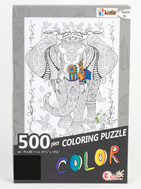 PUZZLE ELEPHANT500PCS A2402300 J24 SAJOU