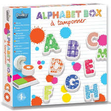 ALPHABET BOX A TAMPONS CL107