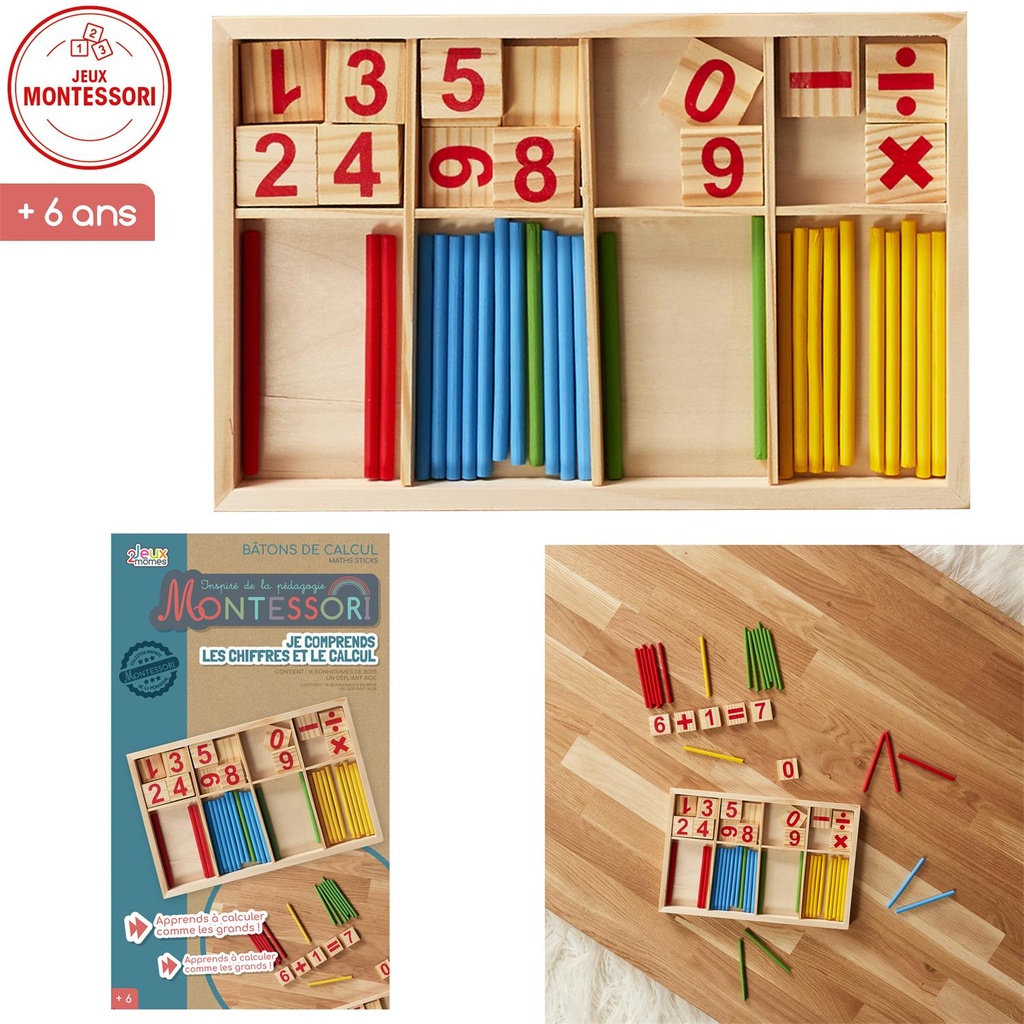 BATON DE CALCUL JE COMPRENDS LES MATHEMATIQUES EA10278