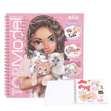 ALBUM A COLORIER TOP MODEL 13038