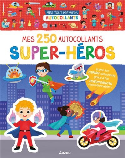 Mes Tout Premiers Autocollants : 250   Super-heros