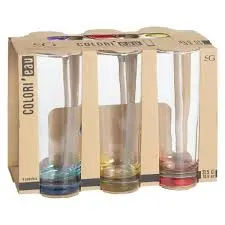 Lot De 6 Gobelets Haut - 31 CL - Colori'eau