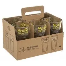 coffret 6 verres mojito 36cl 154717a