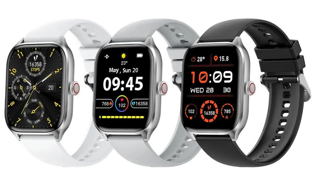 Montre connectée écran 2‘’ (5 cm), fonction téléphone, 3 bracelets MT680  J26