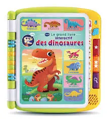 Le grand livre interactif des dinosaures 619205  J25