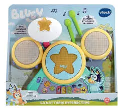[226275VTE] Bluey - La batterie interactive 573405  J26 vtech