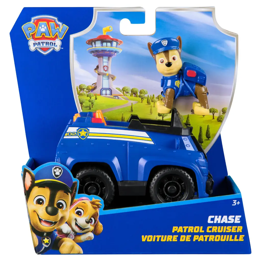 VEHICULE + FIGURINE CHASE La Pat' Patrouille 6071210  J25