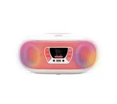 Lecteur CD Kino karaoké  Blanc & Rose 477409  J25