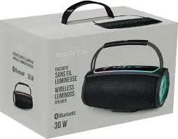 ENCEINTE SANS FIL LUMINEUSE PARTYBTMS3  J25