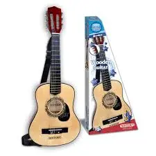 Guitare en bois 75 cm avec bandoulière 217530  J26 sajou bontempi
