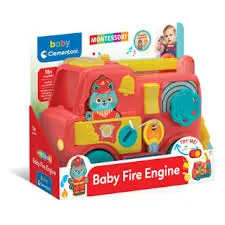 [225187CLE] Le camion de pompiers - Montessori 17551  J25