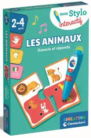 Mon stylo interactif - Les animaux 52807  J25