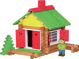 MON CHALET EN BOIS - 70 PIECES 8001  J25