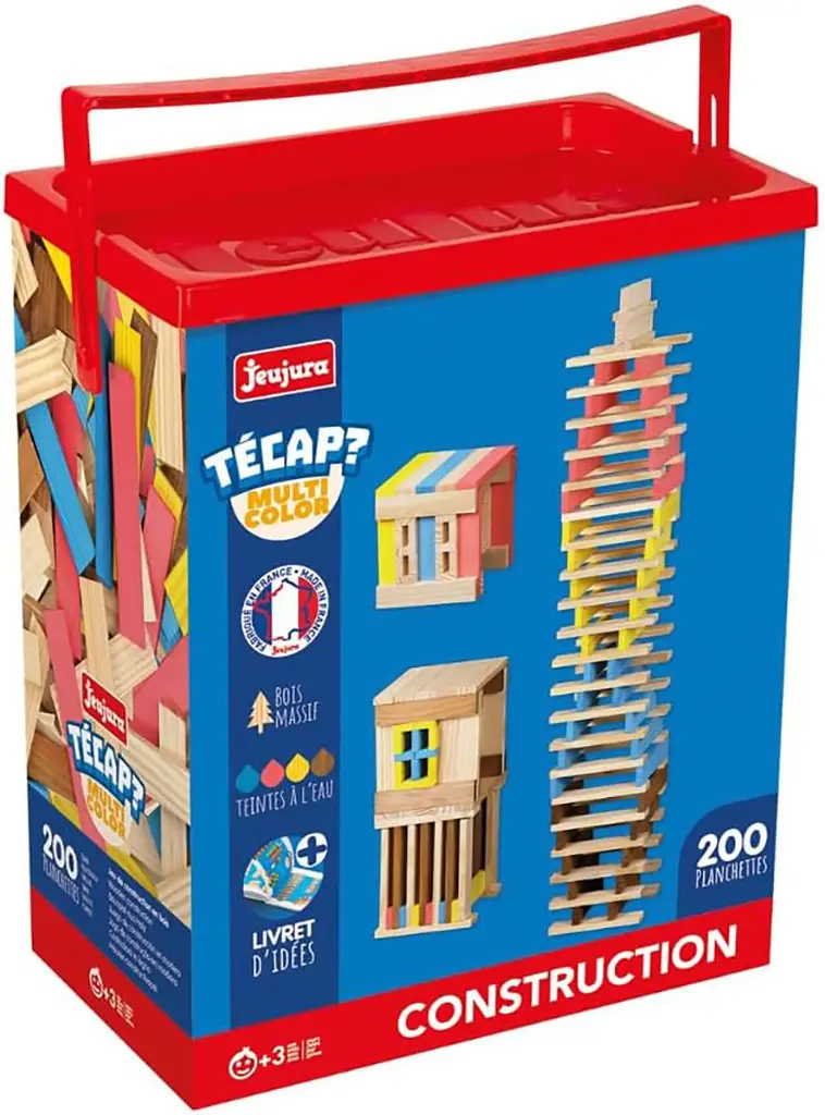 [226341JEU] TECAP  MULTICOLOR - 200 PIECES 8312  J26 SAJOU